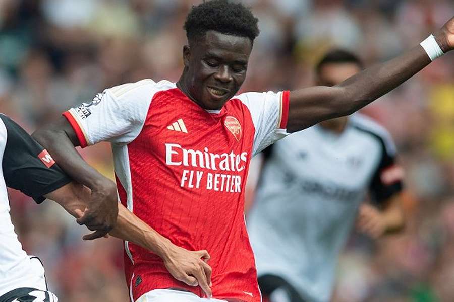 Saka takes positives from Arsenal's draw against Brighton