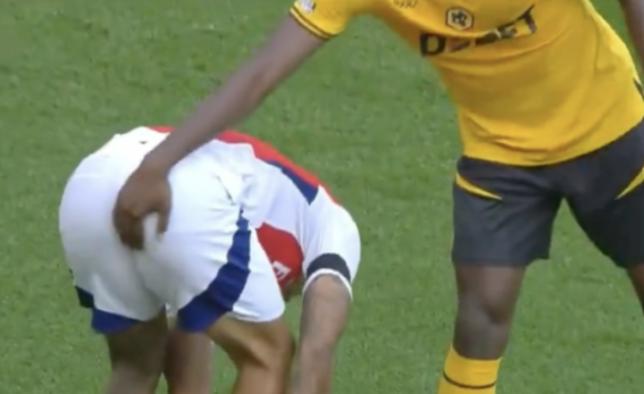 Shocking Premier League Incident: Footballer Suspended for Rest of Season after Grabbing Opponent's Bum