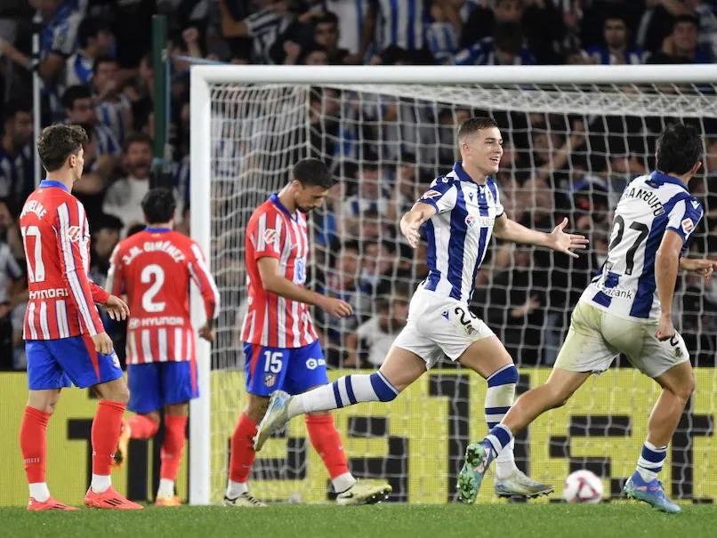 Luka Sucic's incredible goal secures Real Sociedad a draw against Atletico Madrid