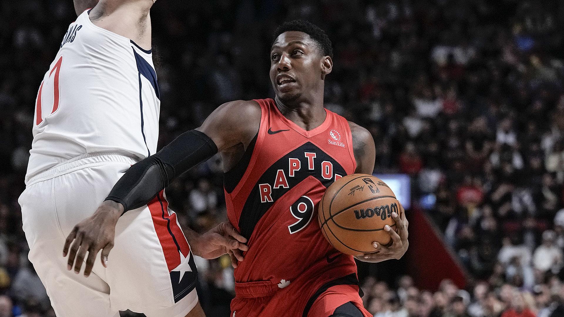 Raptors' RJ Barrett ruled out for the remainder of preseason due to right shoulder injury