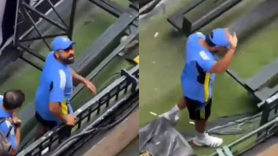 Rohit Sharma's Hilarious Reaction to Chinnaswamy Spectator's 'RCB mein ajao' Response During IPL Chat with IND Captain