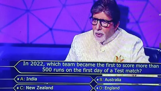 Are You a True Cricket Super Fan? Test Your Knowledge with This â‚¹6,40,000 Question from KBC16 with Amitabh Bachchan