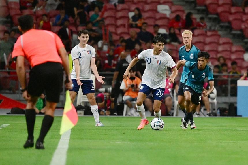 Lions stumble in final warm-up match before AFF Championship, falling 3-2 to Chinese Taipei