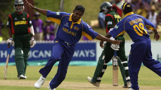 On this day: Chaminda Vaas makes history with first-over hat-trick in 2003 World Cup